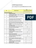 Lampiran 2 Instrumen Analisis SWOT Sanitasi Kabupaten   kebumen