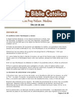 DÍA 221 - 365 Días para Leer La Sagrada Escritura