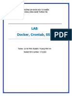 LAB Docker, Crontab, SSL: Trường Đh Khoa Học Tự Nhiên Khoa Công Nghệ Thông Tin
