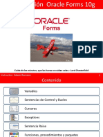 4-PL-SQL - Forms10g Procedimientos y Cursores