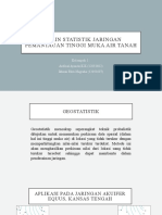 Desain Statistik Jaringan Pemantauan Tinggi Muka Air Tanah