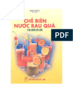 Chế biến nước rau quả tăng cường sức khỏe