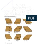 Construction Materials-Wood Defect