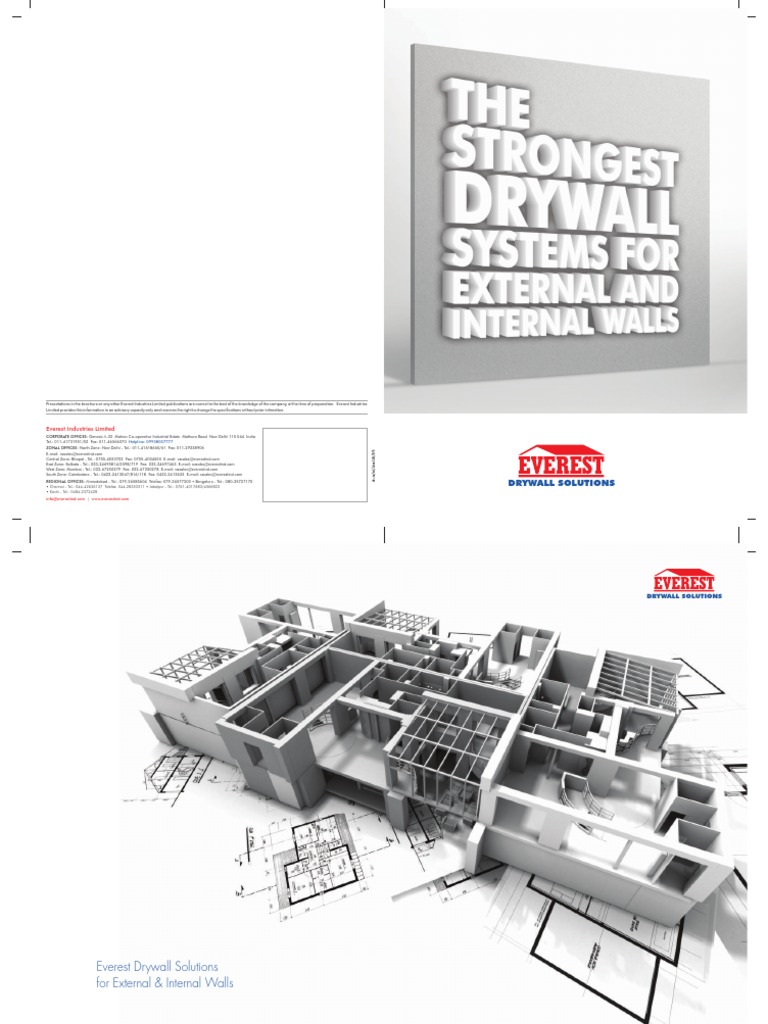Everest Drywall Solutions Overview | PDF | Drywall | Wall