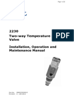 J01 002 r01 O&M Manual Amot 2230 Temperature Valve