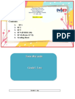 Contents:: 1. SF 1 2. SF 2 3. SF 5 4. SF 9 (FORM 138) 5. SF 10 (Form 137 E) 6. Grading Sheet