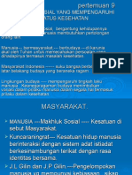 ISBD - Aspek Sosial Budaya Yang Berhubungan Perilaku