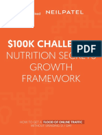 $100K Challenge: Nutrition Secrets Growth Framework: Howtogeta Flood of Online Traffic Without Spending $1 / Day