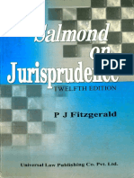 Salmond On Jurisprudence by P. J. Fitzgerald