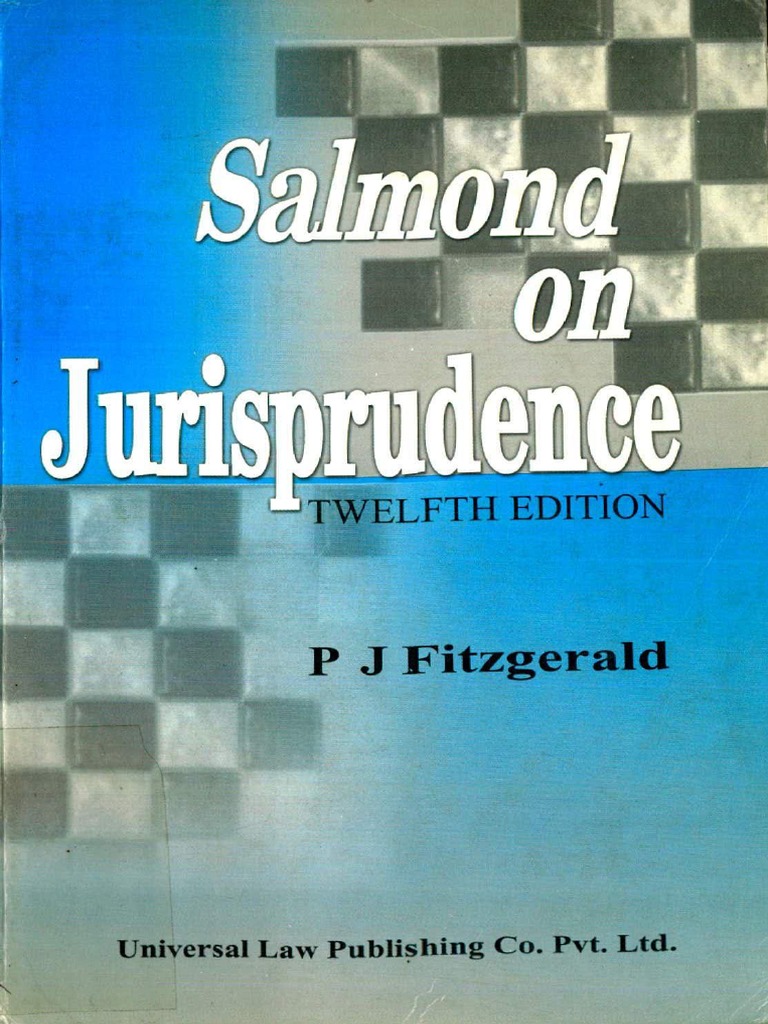 Salmond On Jurisprudence by P. J. Fitzgerald PDF Precedent