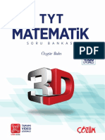 TYT Matematik 3D Soru Bankası