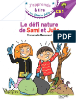 Sami Et Julie - CE1 - Le défi nature