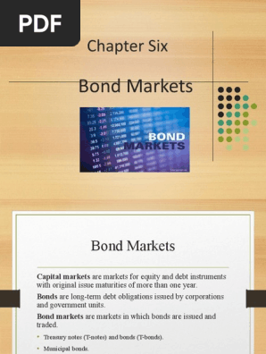 Chapter 6 Bond Market