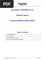 Schneider PLCUSB Driver - Release Notes (1)