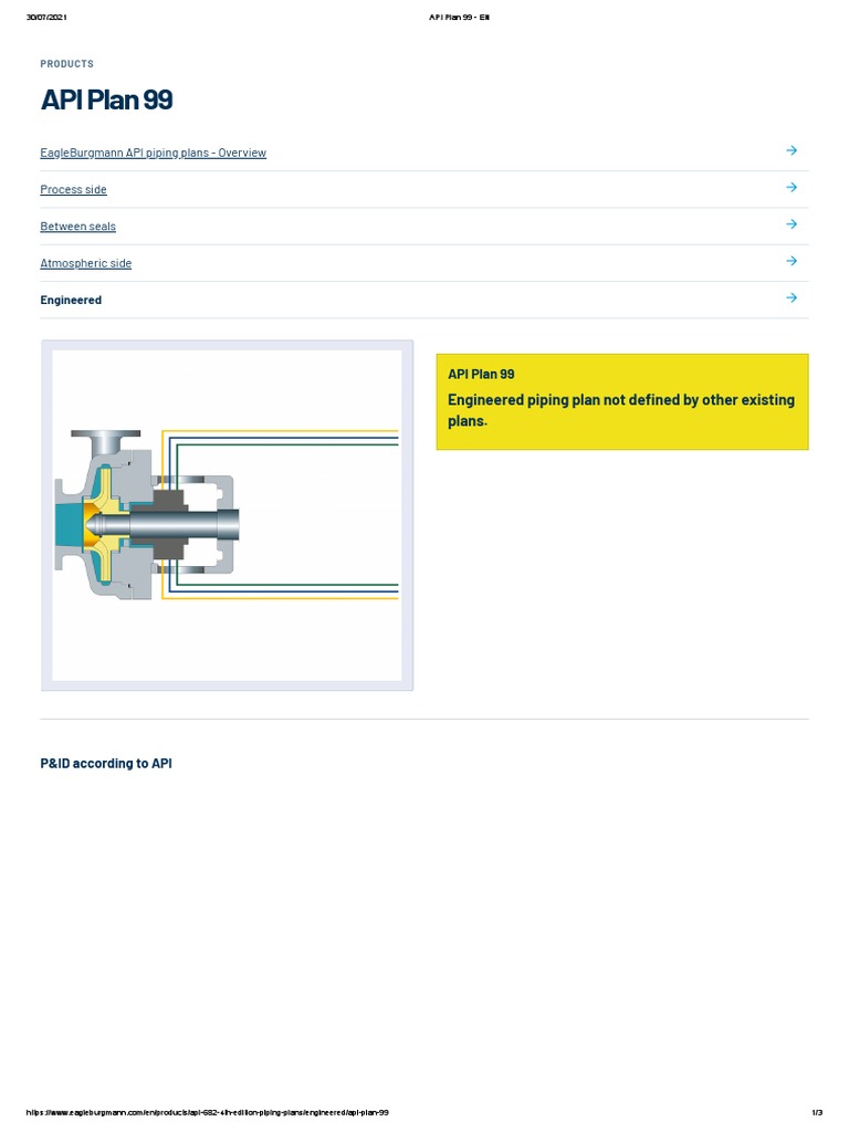 API Plan 99 - EN | PDF | Pump | Chemistry