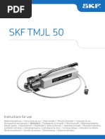 SKF TMJL 50: Instructions For Use