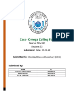 Case- Omega Ceiling Fan