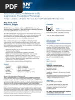 BSI ASP Exam Prep Workshop May24 26 Rev1