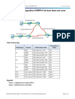 8.3.3.5 Packet Tracer - Configuring Basic OSPFv3 in A Single Area Instructions