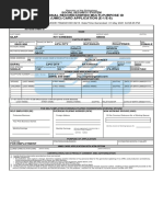 Personal Record/Unified Multi-Purpose Id (Umid) Card Application (E-1/E-6)