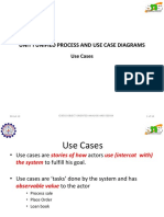 Unit I Unified Process and Use Case Diagrams