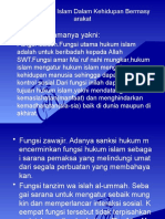 5.fungsi Hukum Islam Dalam Hidup