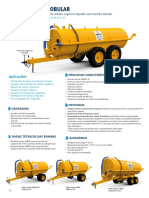 Distribuidor de Adubo Organico Liquido Com Bomba Lobular