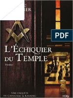 L'Echiquier Du Temple - Jean Luc Aubarbier