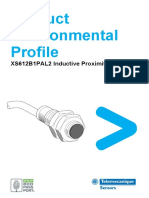 Product Environmental Profile: XS612B1PAL2 Inductive Proximity Switch