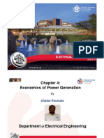 Chapter 4 Economics of Power Generation