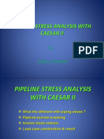 Pipeline Stress Analysis With Caesar Ii