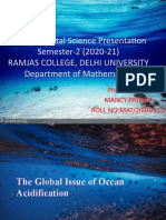 Environmental Science Presentation Semester-2 (2020-21) Ramjas College, Delhi University Department of Mathematics