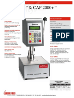 CAP 1000+ & CAP 2000+: Cone & Plate Viscometers