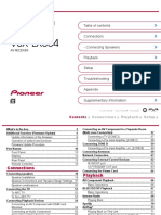 Instruction Manual: VSX-LX304