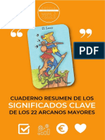 Cuaderno Resumen 22 Arcanos Mayores - Congreso Tarot