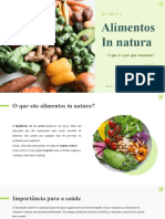 Alimentos in Natura Quimica