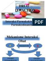 Interaksi Obat: Farmakokinetika & Farmakodinamika