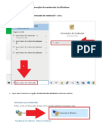 Remoção de Credenciais Do Windows