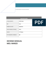 Informe Mensual Abril