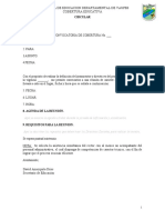 Formato C01 - 01 - F02 Circular Convocatoria