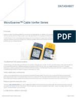Microscanner™ Cable Verifier Series: Datasheet
