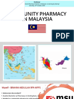 Community Pharmacy in Malaysia