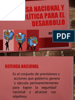 Defensa Nacional y Geopolitica