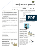 Fisica - Actividad N°4 Trabajo, Potencia y Energia.