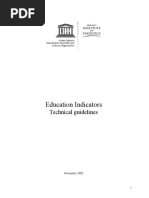 Education Indicators Technical Guidelines en 0