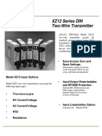 mTech's XZ12 Series DIN Two-Wire Transmitter