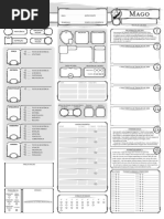 Class Character Sheet Ranger Revised V11 Fillable Pdf