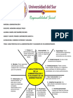 Caracteristicas de La Administracion