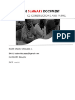 The Business Summary Document Chibueze PDF