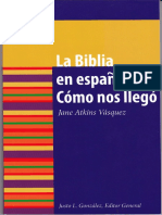 Atkins - La Biblia en Espanol Como Nos Llego